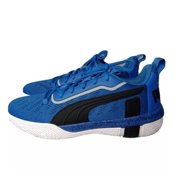 Puma Legacy Low Men\'s Basketball Shoes Size 10.5  Blue~Black~White 193601-04 main image 6